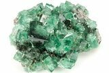 Fluorescent Green Fluorite Cluster - Diana Maria Mine, England #208877-1